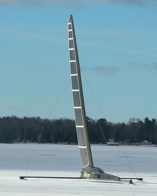 Jack sailing his skeeter