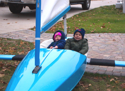 Grandkids, just want ice for Christmas.