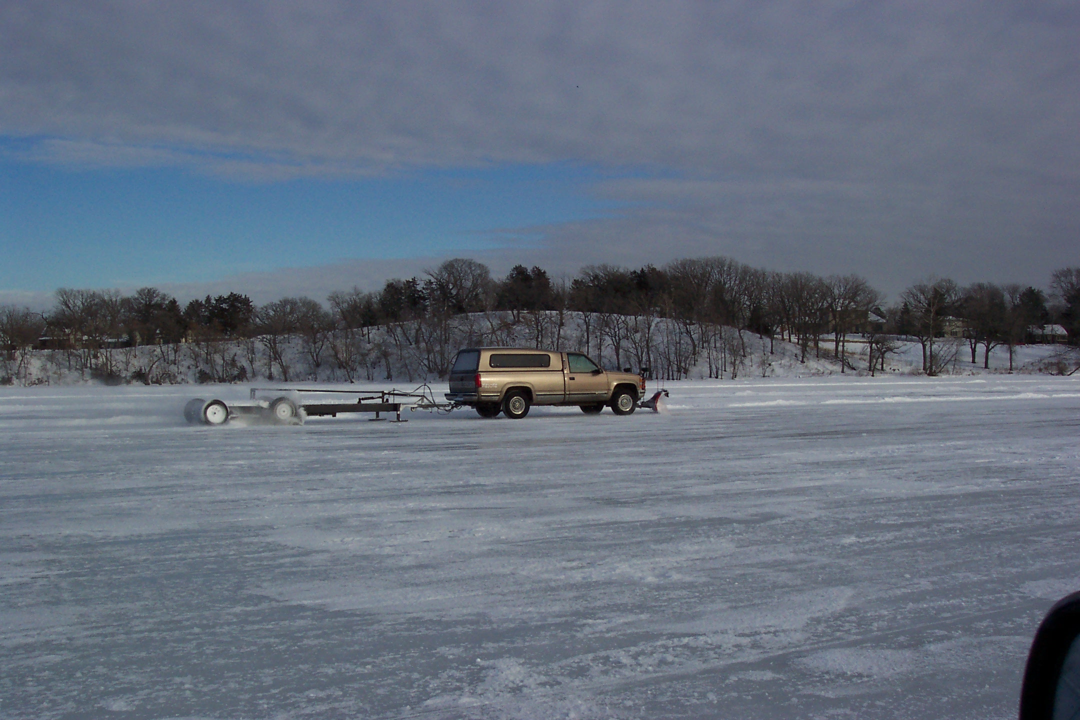 Fire on Ice 2010 Track Grooming  for the Johnson Cup