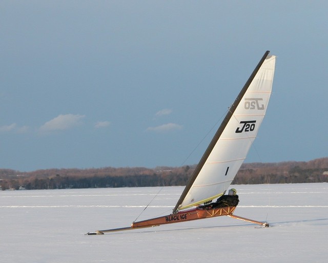 Jack on ELk Lake 2-25-2005