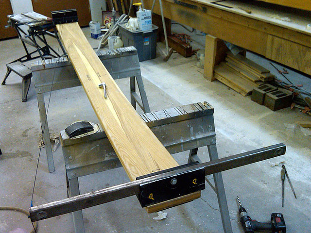 Rough chock alignment jig