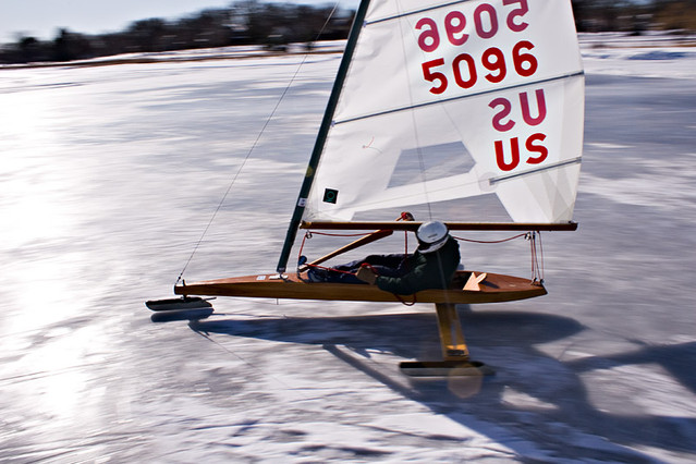 "Fire on Ice" turn-one from above