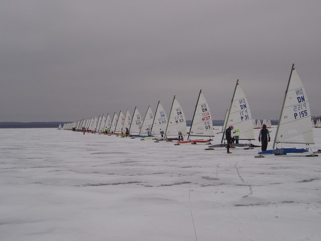 Gold fleet line up Race 4