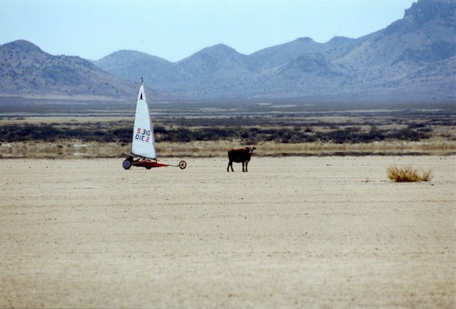 You don't see this iceboating