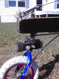 coaster brake front wheel detail